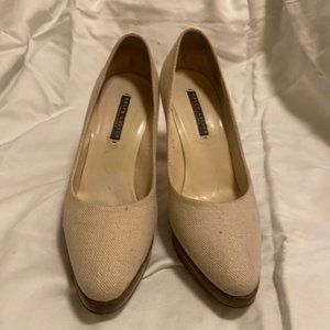 Ralph Lauren Purple Label Linen Pumps